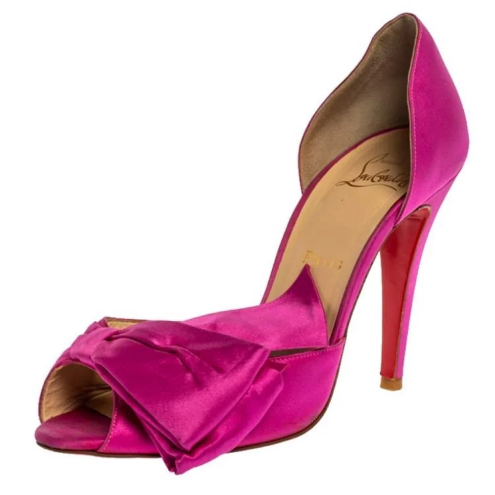 Women’s Christian  louboutin heels size 39 (US 8) - Picture 2 of 11